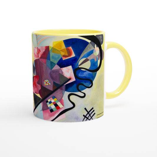 Geel rood blauw - Wassily Kandinsky | Mok | Meerdere kleuren!