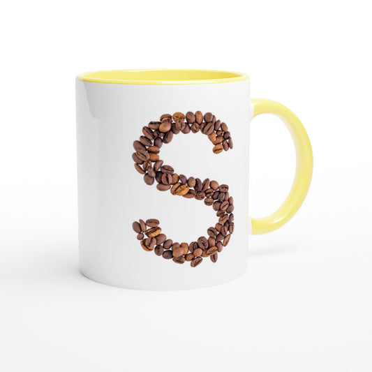 Letter S - Koffie Mok | Meerdere kleuren!