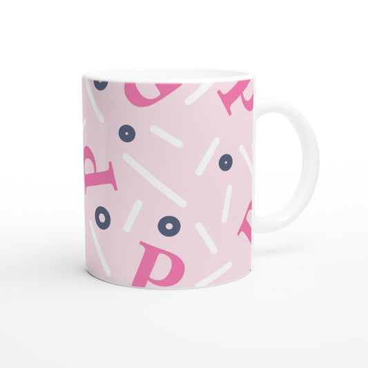 Letter P - Art Mok - Beker