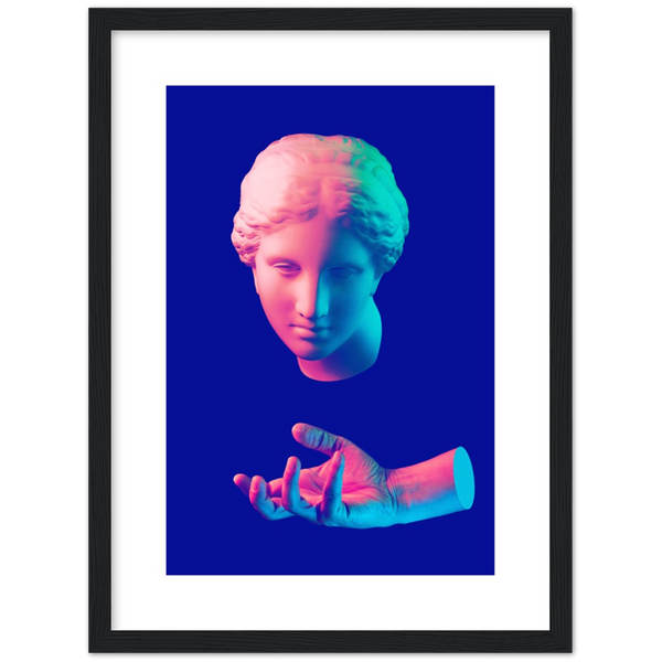 Aphrodite | poster | mat papier | houten lijst