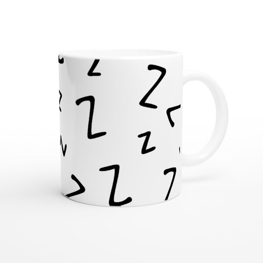 Letter Z - Zzzz Mok - Beker