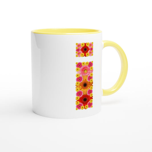 Letter i - Bloemen Mok | Meerdere kleuren!
