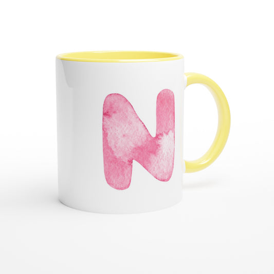 Letter N - Art Mok | Meerdere kleuren!