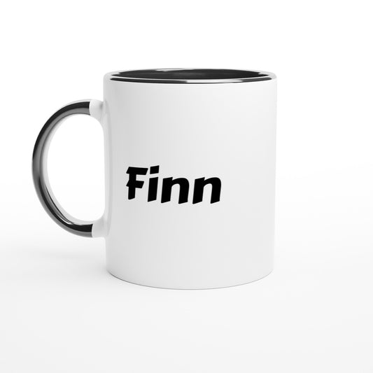 Finn naam cadeau mok - beker - kado collega - moederdag - verjaardag - persoonlijke voornaam mok werknemer - collega | Beker in verschillende kleuren!
