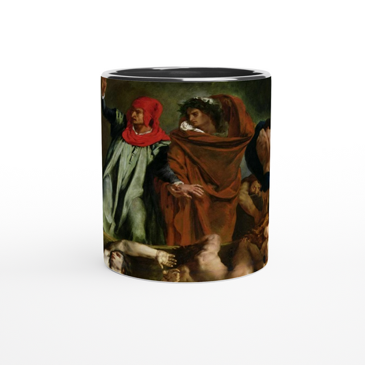 Eugène Delacroix - The Barque of Dante | Mok | Meerdere kleuren!