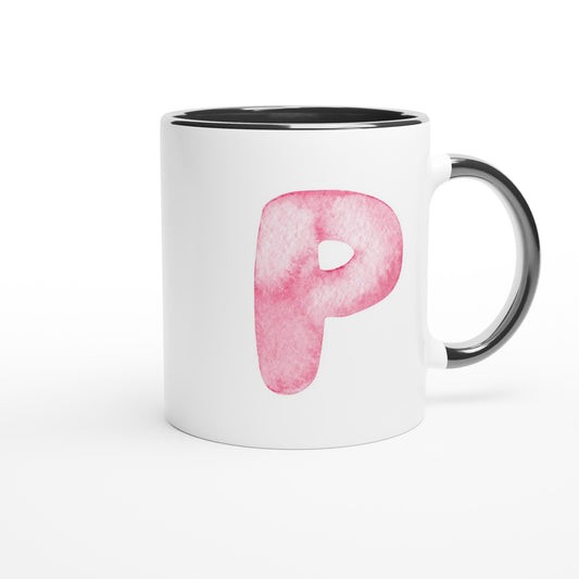 Letter P - Art Mok | Meerdere kleuren!