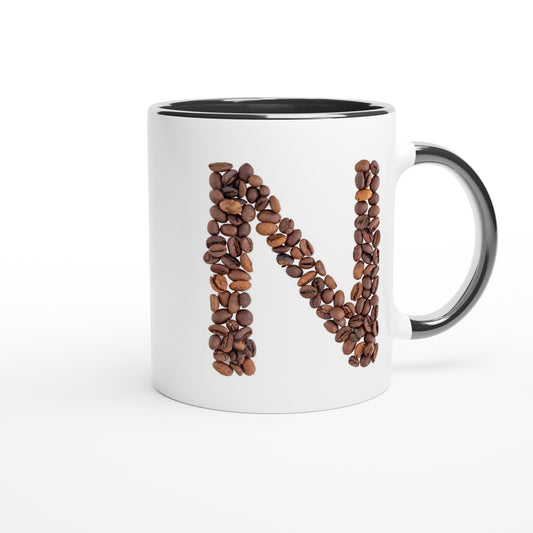 Letter N - Koffie Mok | Meerdere kleuren!