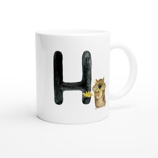 Letter H - Bever Mok - Beker