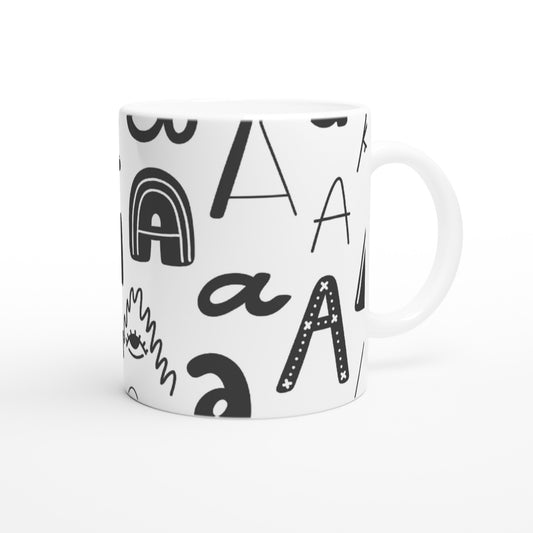 Letter A - Aaaa Mok - Beker