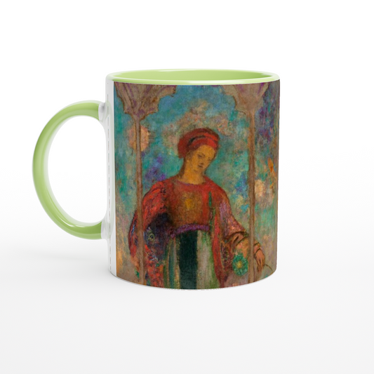 Odilon Redon - Woman with flowers | Mok