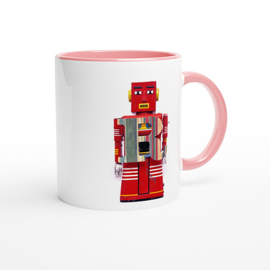 Letter R - Robot Mok | Meerdere kleuren!