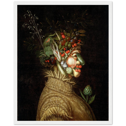 Summer - Giuseppe Arcimboldo | poster | mat papier | houten lijst