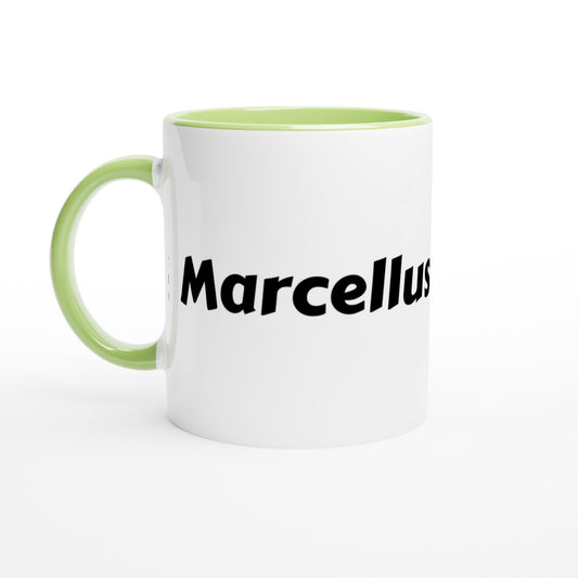 Marcellus voornaam mok - beker - kado collega - verjaardag - persoonlijke naam collega - cadeau beker in verschillende kleuren!