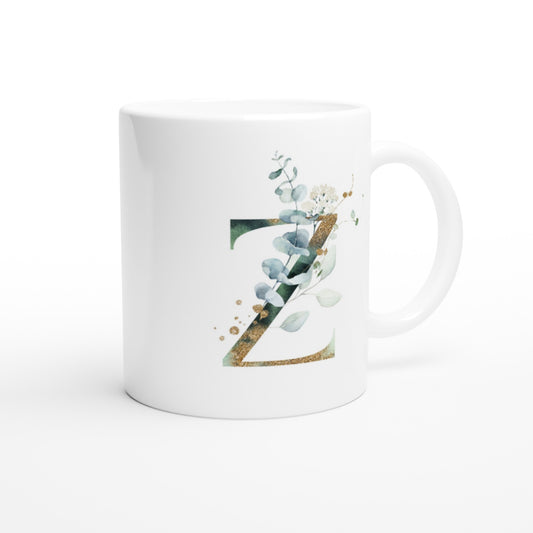 Letter Z - Green gold Mok - Beker