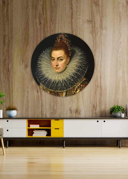 Portret van aartshertogin Isabella - Atelier van Frans Pourbus II